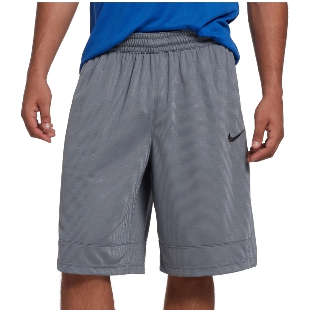 Nike Dri-FIT Icon Men's Basketball Shorts Gray Size Small AJ3914-065 NWT!
